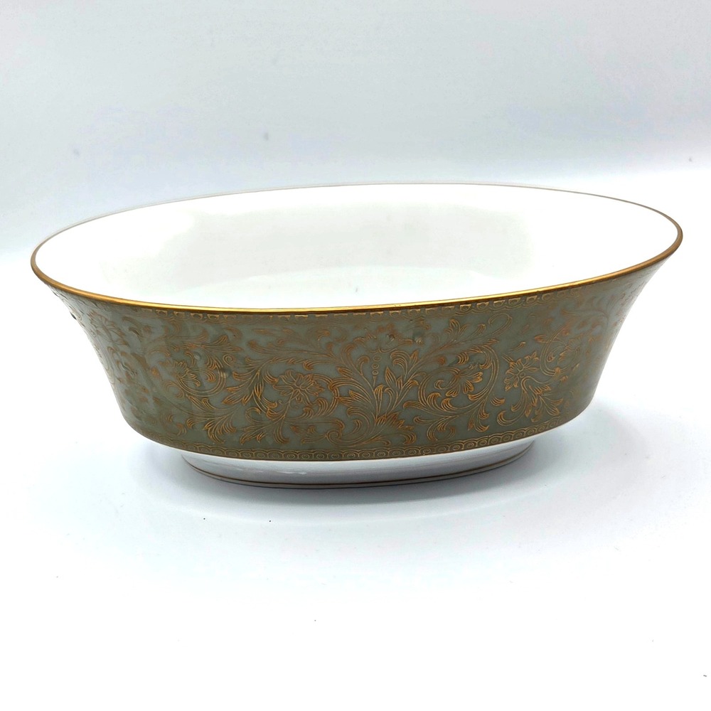 Vintage Sango Versailles OVAL  9"  Serving Bowl #3632 Retired